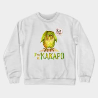 I'm a KAKAPO (caca-poo) Crewneck Sweatshirt